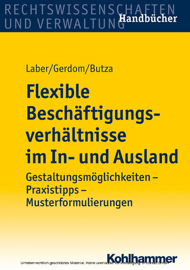 Flexible Beschäftigungsverhältnisse im In- und Ausland