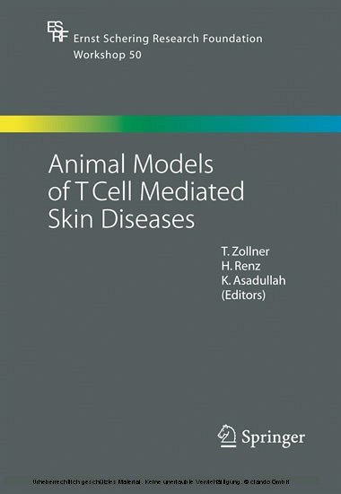 Animal Models of T Cell-Mediated Skin Diseases