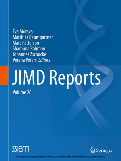 JIMD Reports, Volume 26