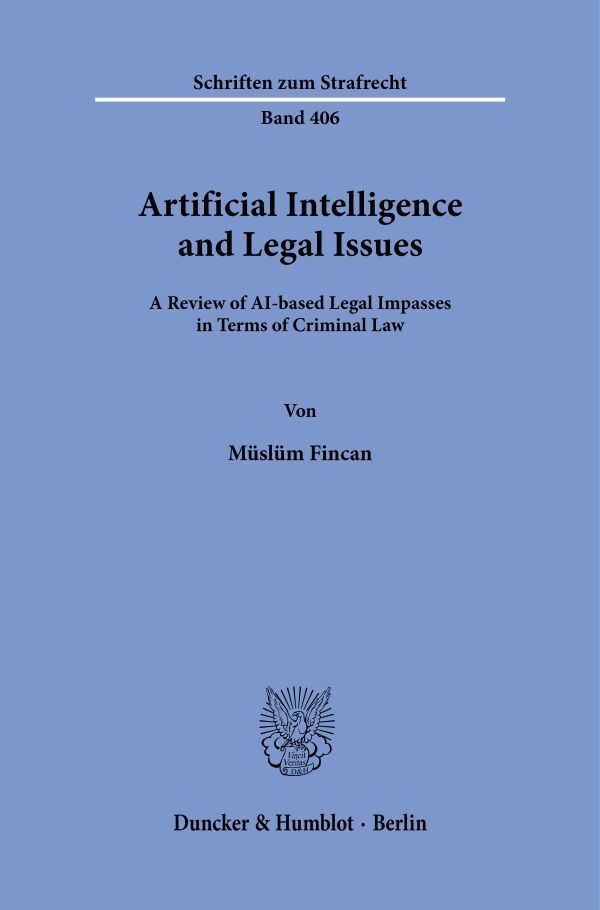 Artificial Intelligence and Legal Issues.