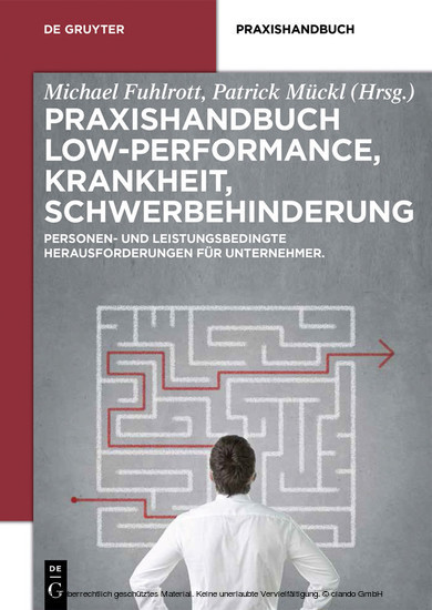 Praxishandbuch Low-Performance, Krankheit, Schwerbehinderung