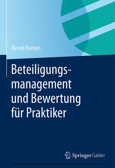 Beteiligungsmanagement und Bewertung für Praktiker