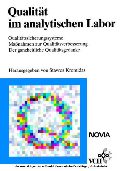 Qualität im analytischen Labor