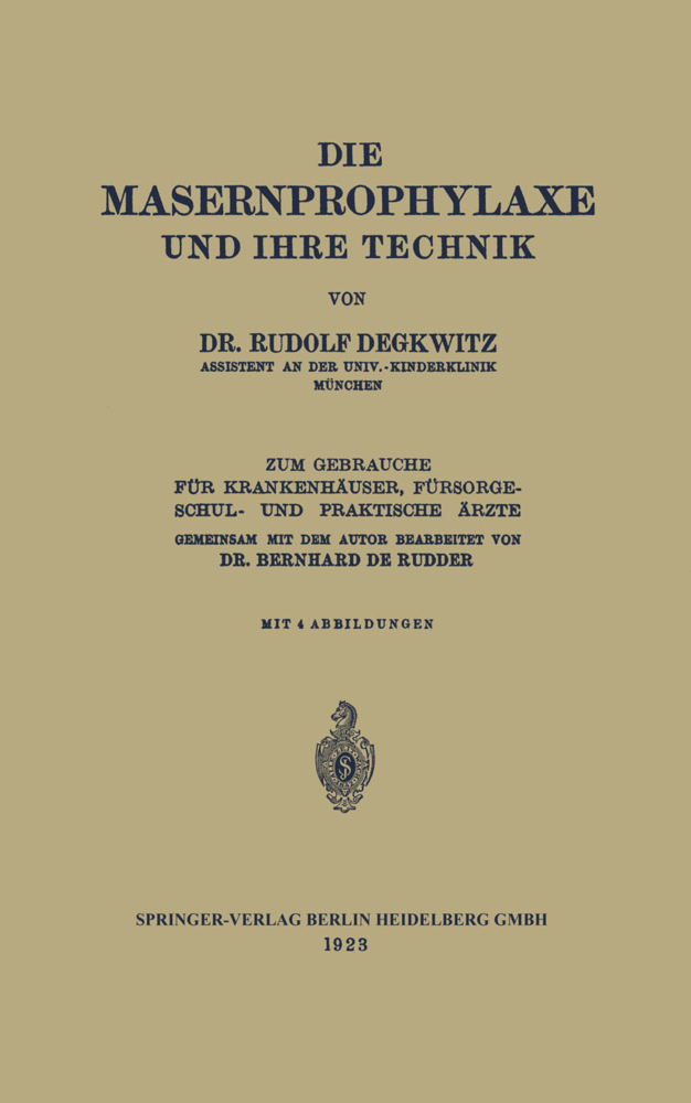 Die Masernprophylaxe und Ihre Technik