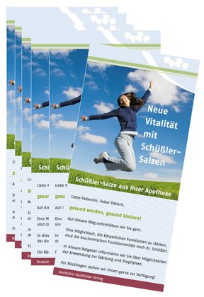 Patientenflyer: Neue Vitalität mit Schüßler-Salzen