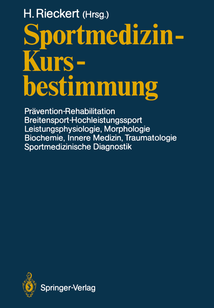 Sportmedizin - Kursbestimmung