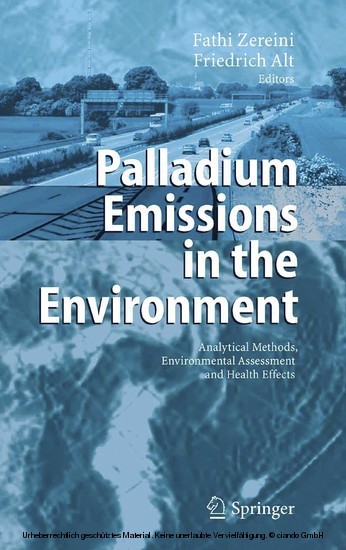 Palladium Emissions in the Environment