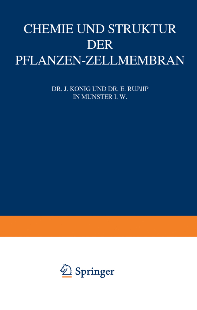 Chemie und Struktur der Pflanzen-Zellmembran