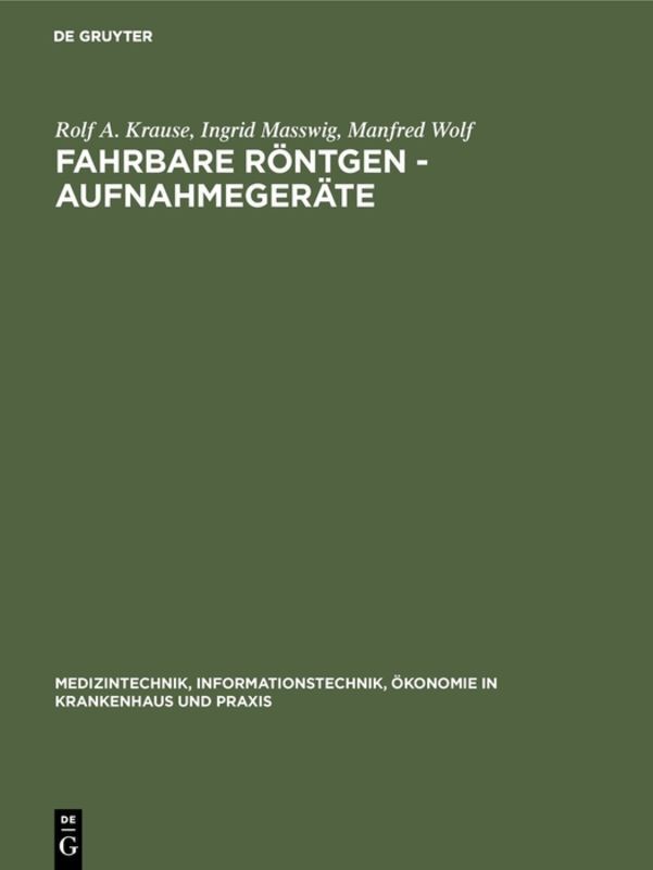 Fahrbare Röntgen-Aufnahmegeräte