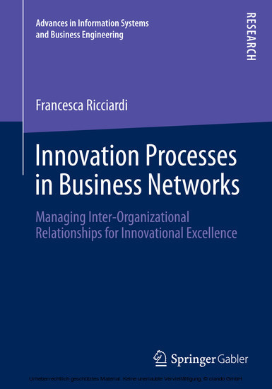 Innovation Processes in Business Networks