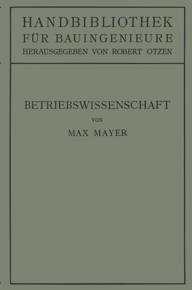 Betriebswissenschaft