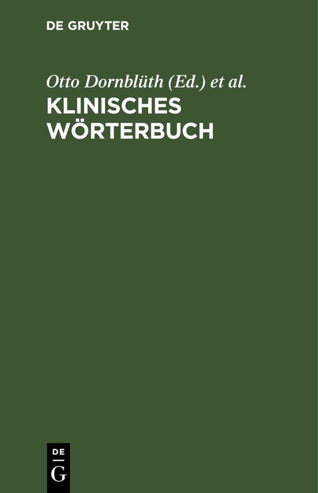 Klinisches Wörterbuch