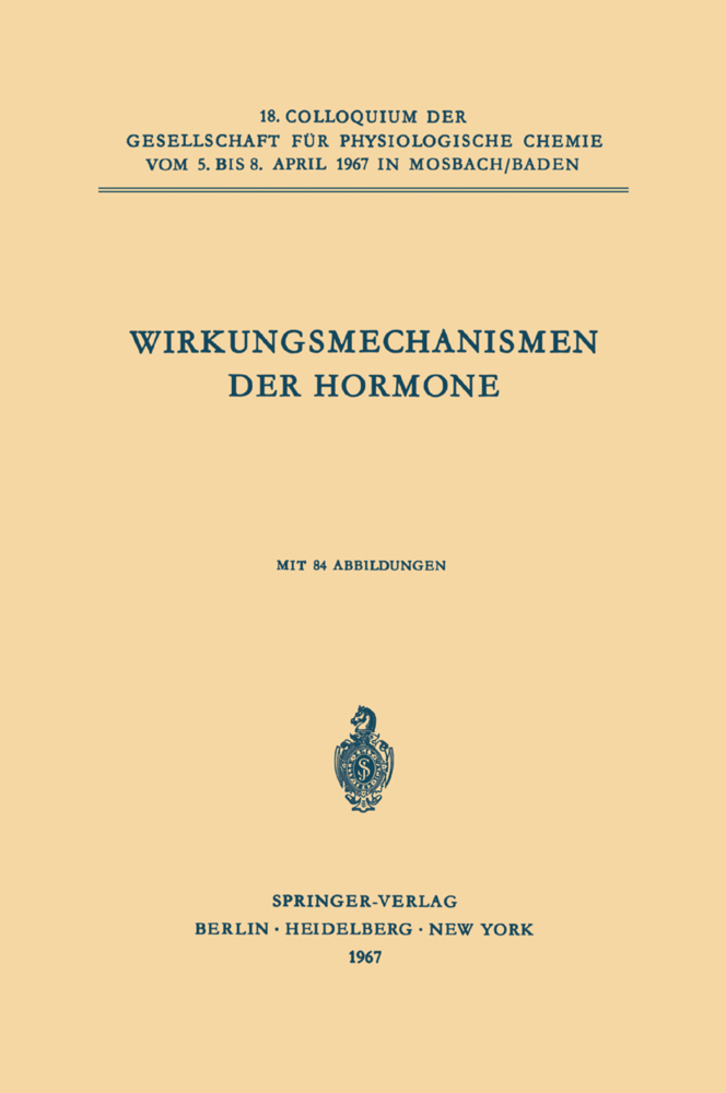 Wirkungsmechanismen der Hormone
