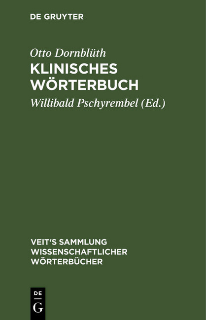Klinisches Wörterbuch