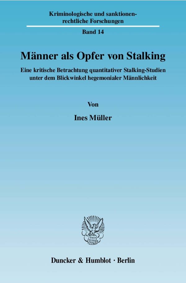 Männer als Opfer von Stalking