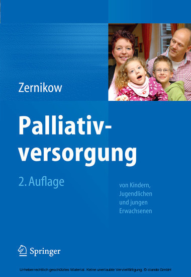 Palliativversorgung von Kindern, Jugendlichen und jungen Erwachsenen