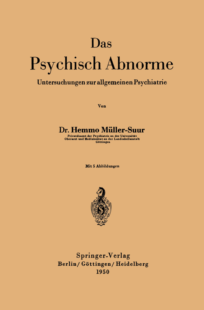 Das Psychisch Abnorme