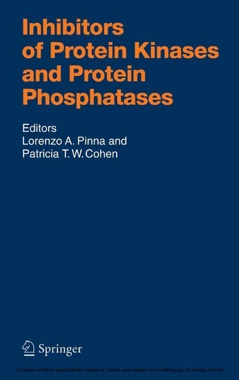 Inhibitors of Protein Kinases and Protein Phosphates