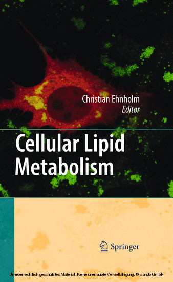 Cellular Lipid Metabolism