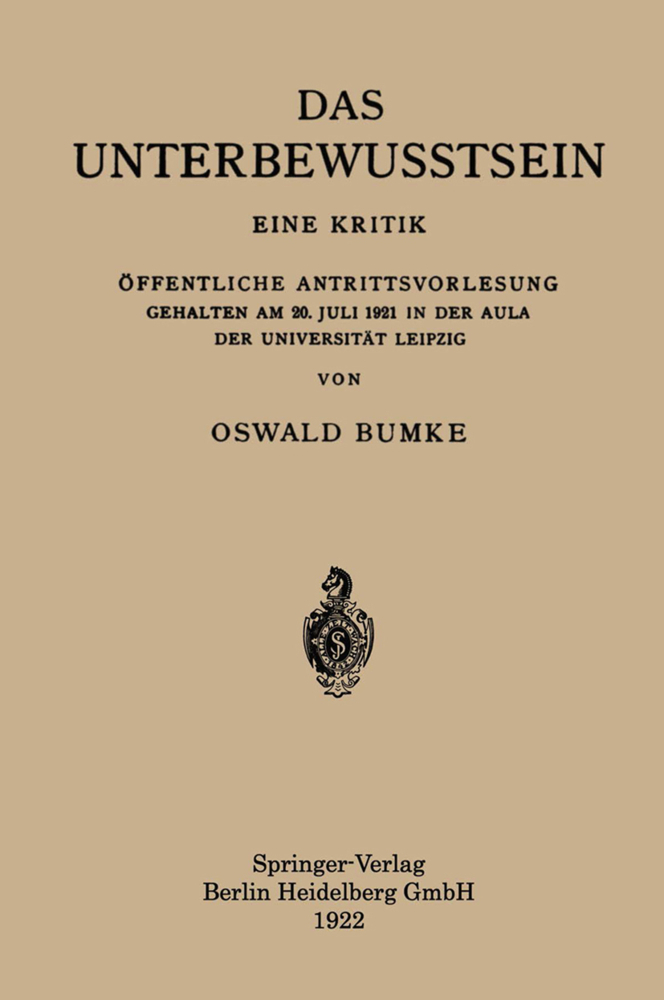 Das Unterbewusstsein