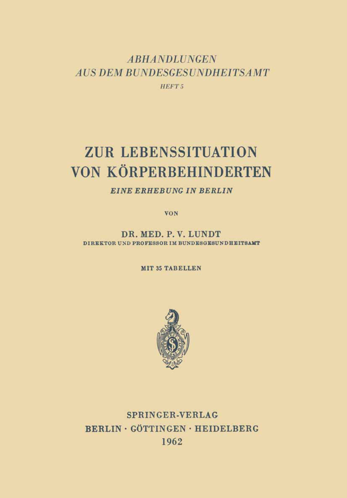 Zur Lebenssituation von Körperbehinderten