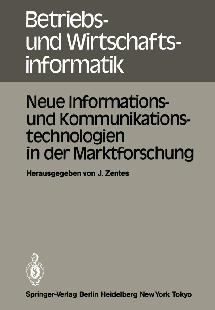 Neue Informations- und Kommunikationstechnologien in der Marktforschung