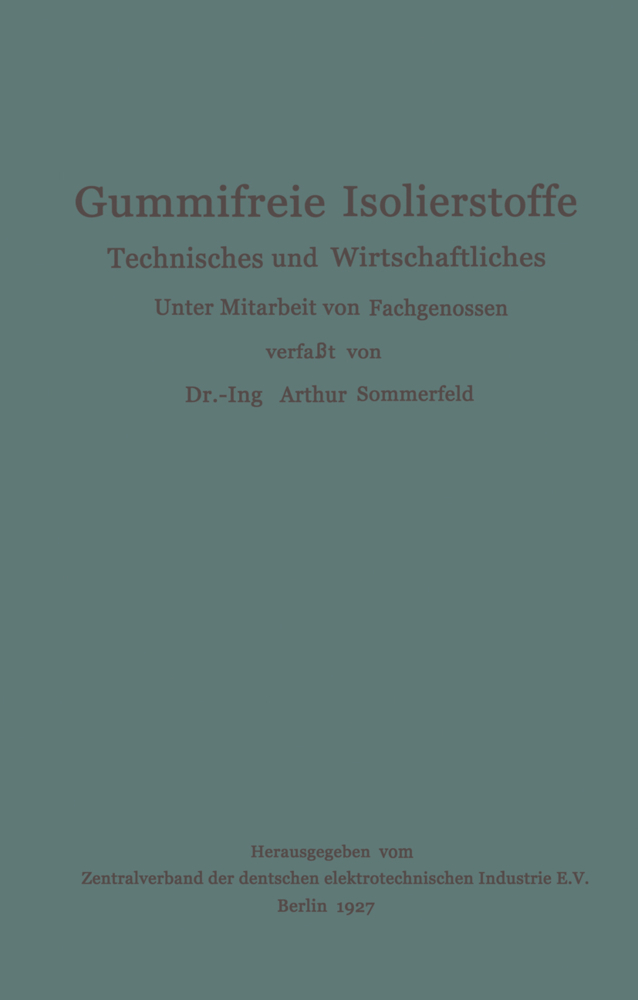 Gummifreie Isolierstoffe