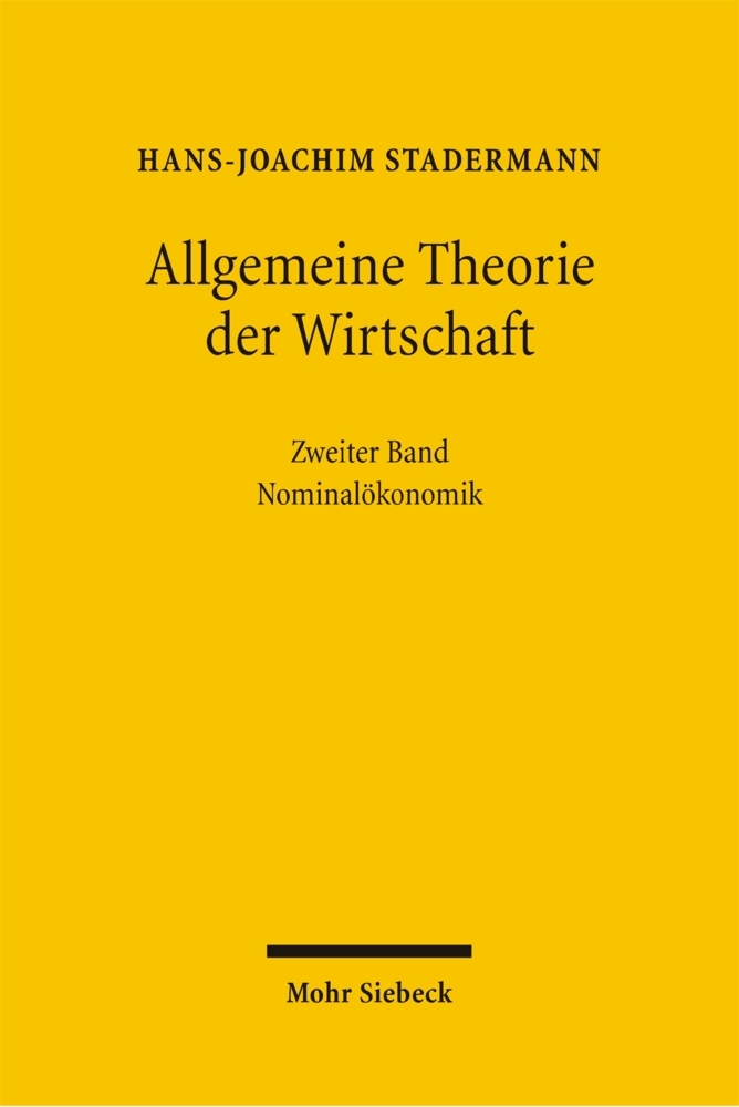 Allgemeine Theorie der Wirtschaft