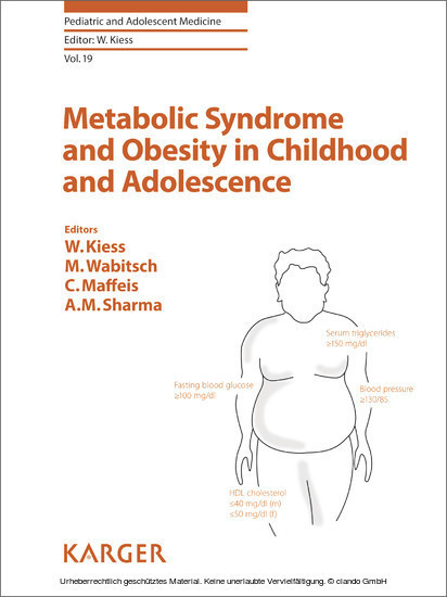 Metabolic Syndrome and Obesity in Childhood and Adolescence