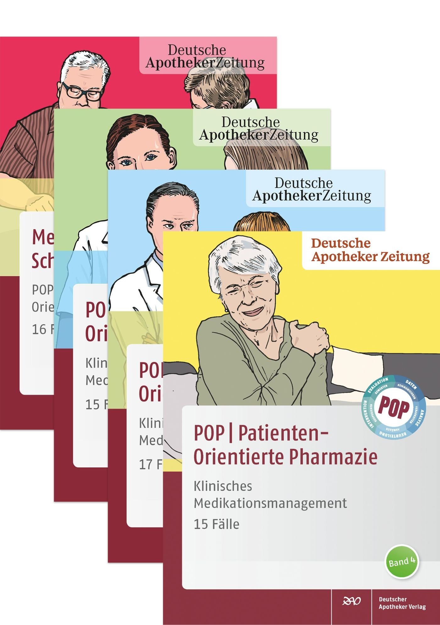 Package: Derendorf, Rose et al., POP PatientenOrientierte Pharmazie Band 1-4