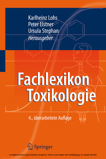 Fachlexikon Toxikologie