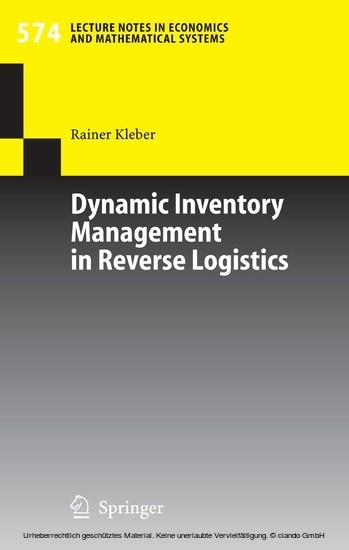 Dynamic Inventory Management in Reverse Logistics