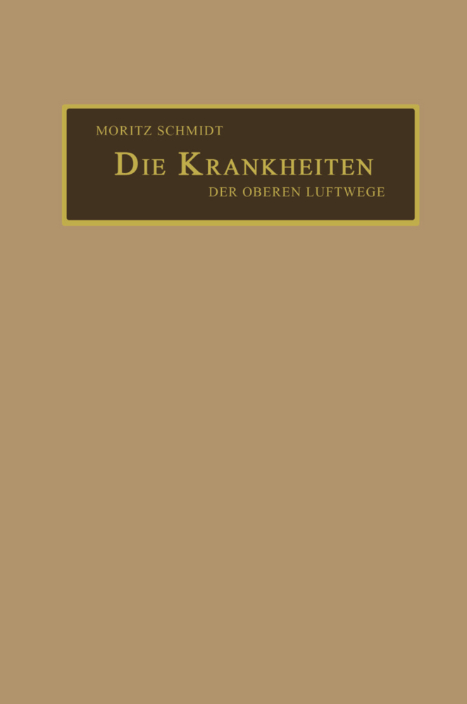 Die Krankheiten der oberen Luftwege, 2 Tle.