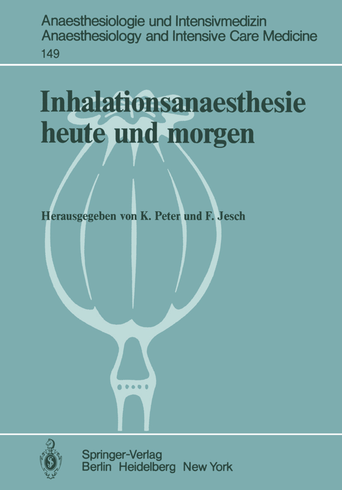 Inhalationsanaesthesie heute und morgen