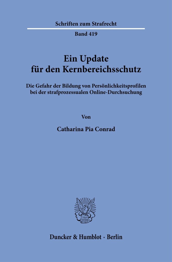 Ein Update für den Kernbereichsschutz.