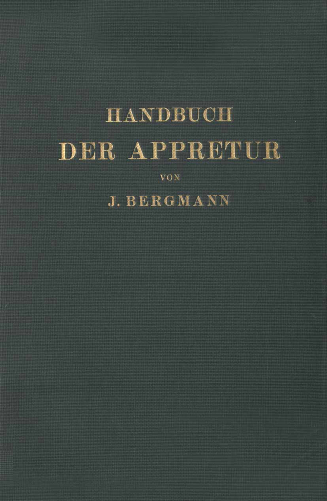 Handbuch der Appretur
