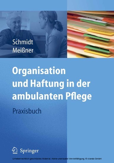 Organisation und Haftung in der ambulanten Pflege