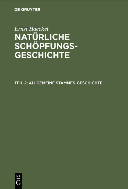 Allgemeine Stammes-Geschichte