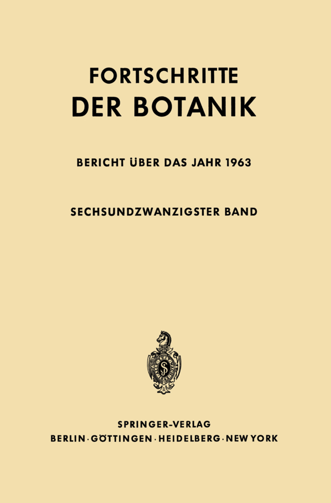 Bericht über das Jahr 1963