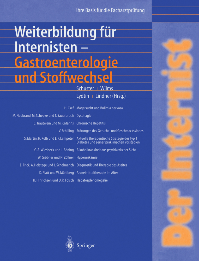 Weiterbildung für Internisten, Gastroenterologie und Stoffwechsel