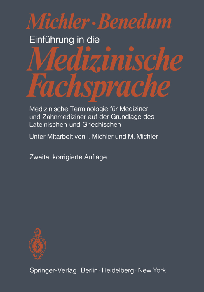 Einführung in die medizinische Fachsprache