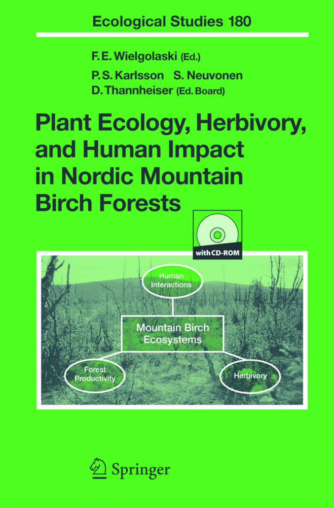 Plant Ecology, Herbivory, and Human Impact in Nordic Mountain Birch Forests, w. CD-ROM