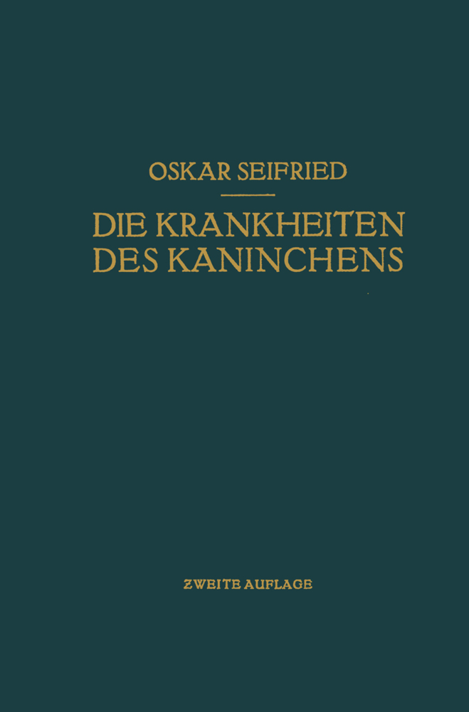 Die Krankheiten des Kaninchens