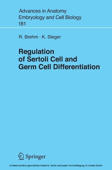 Regulation of Sertoli Cell and Germ Cell Differentiation