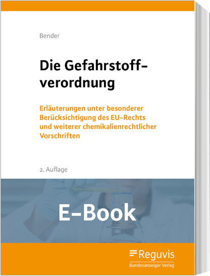 Die Gefahrstoffverordnung (E-Book)