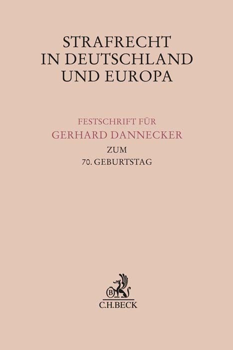 Strafrecht in Deutschland und Europa