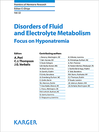Disorders of Fluid and Electrolyte Metabolism