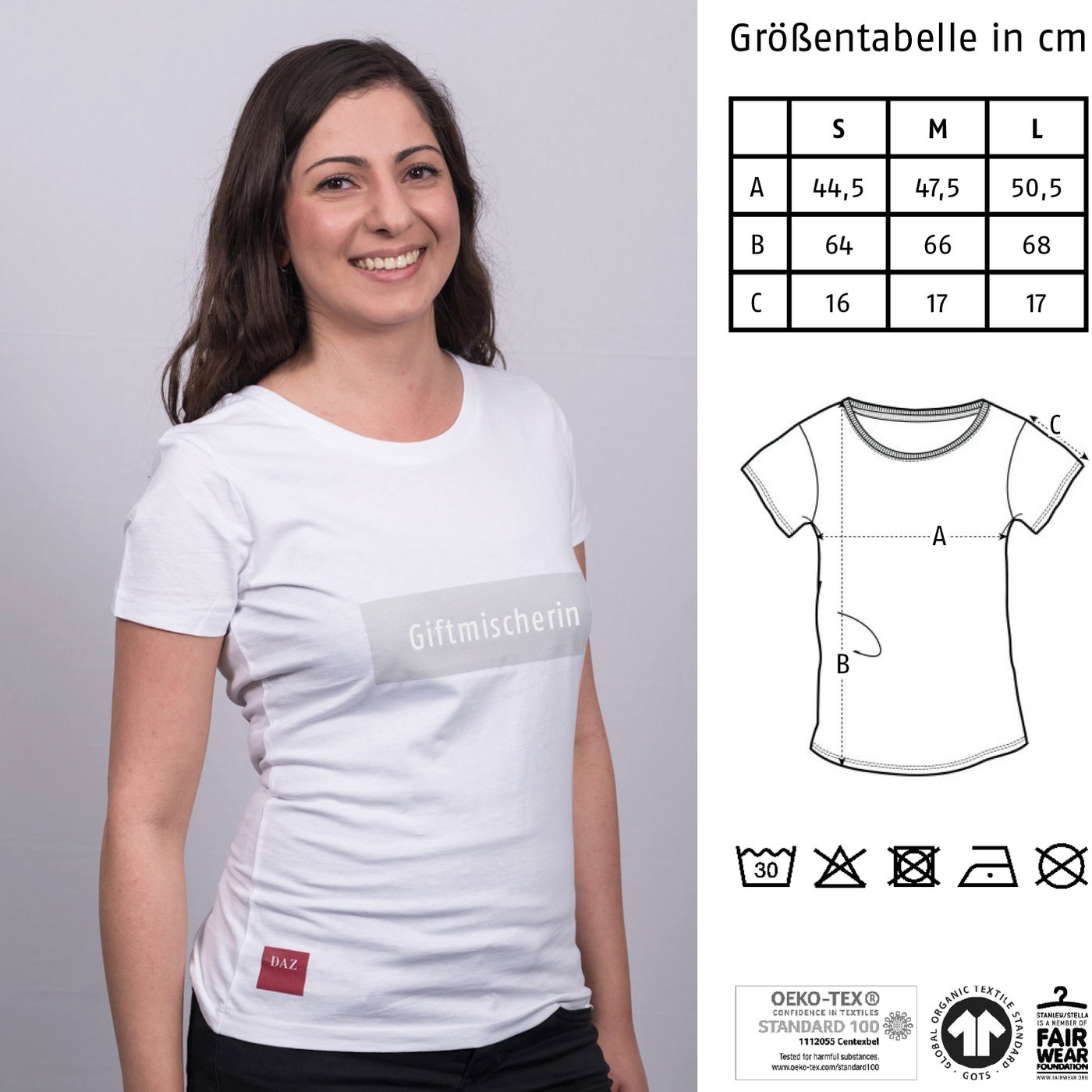 Giftmischerin T-Shirt, Größe L