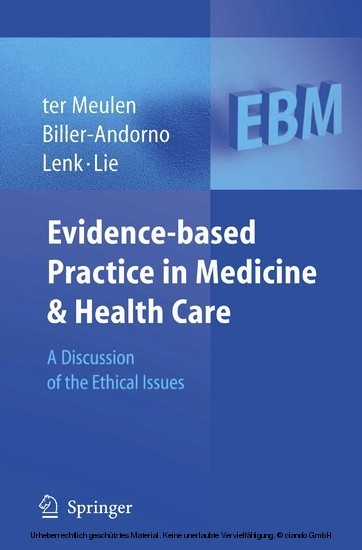 Evidence-based Practice in Medicine and Health Care