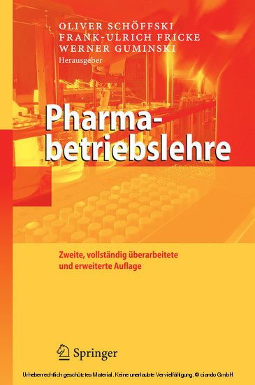 Pharmabetriebslehre